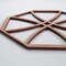 Ekena Millwork Small Haswell Decorative Fretwork Wood Wall Panels, Wood (Paint Grade), 11 3/8"W x 11 3/8"H x 3/8"T WALW12X12X0375HWLMF - alternate 2